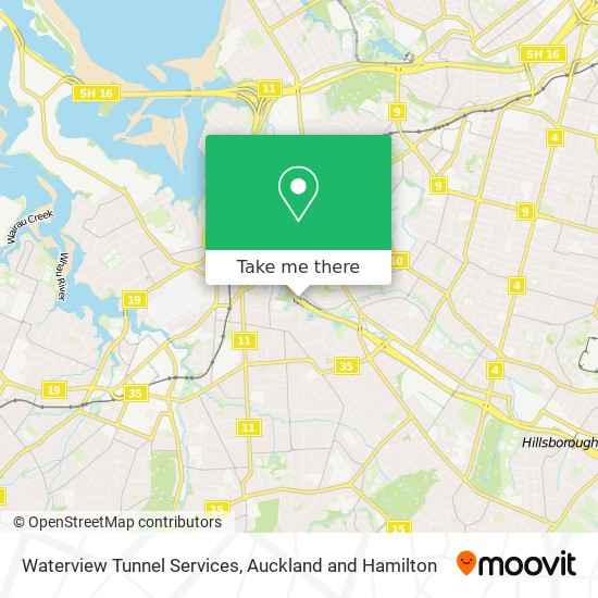 Waterview Tunnel Services地图