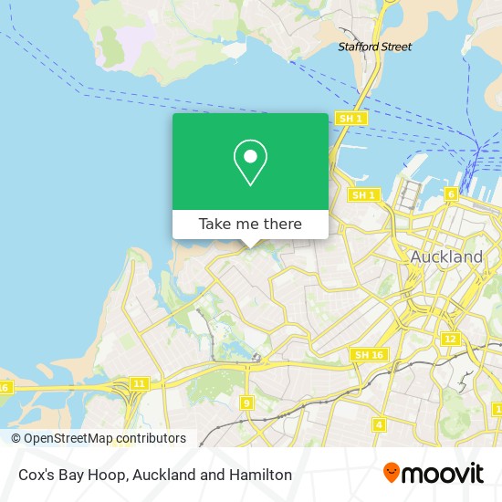 Cox's Bay Hoop map