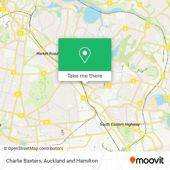 Charlie Baxters map
