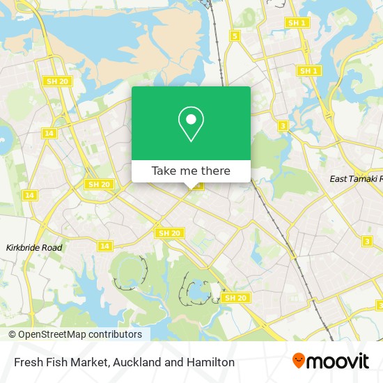 Fresh Fish Market map