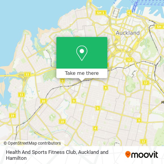 Health And Sports Fitness Club map