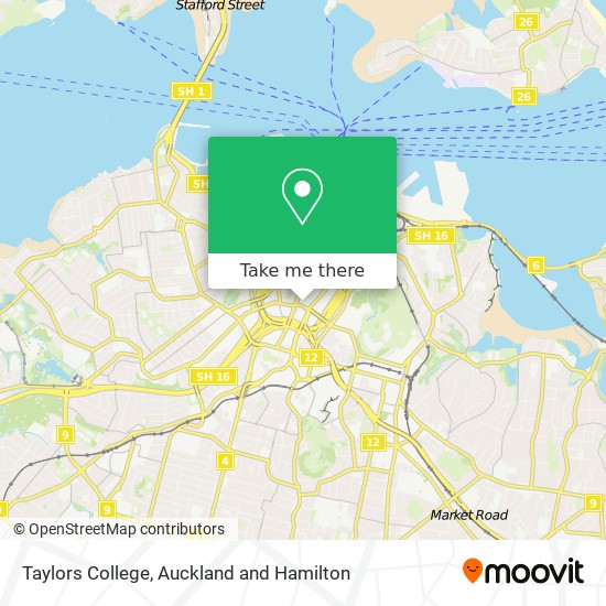 Taylors College地图