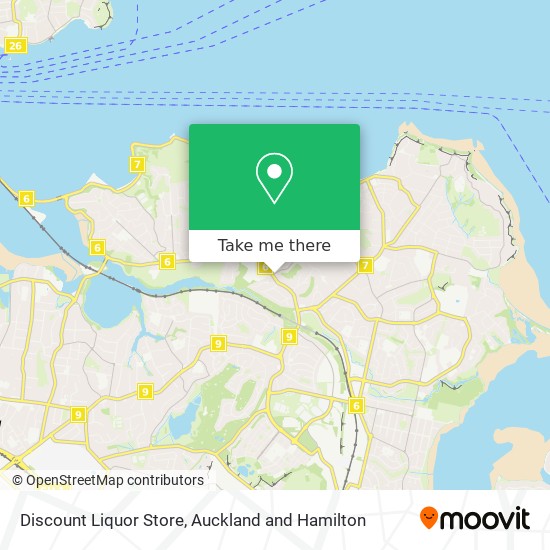 Discount Liquor Store map