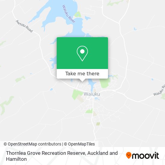 Thornlea Grove Recreation Reserve map
