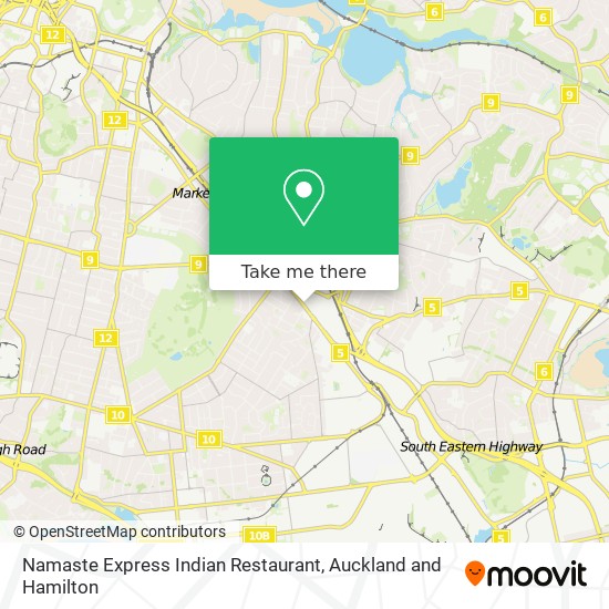 Namaste Express Indian Restaurant地图