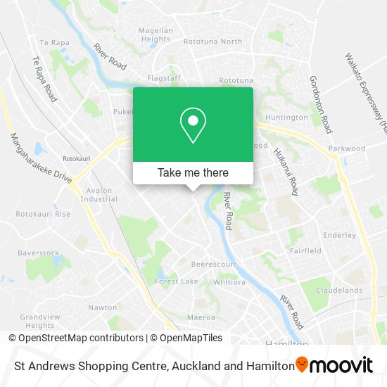 St Andrews Shopping Centre map