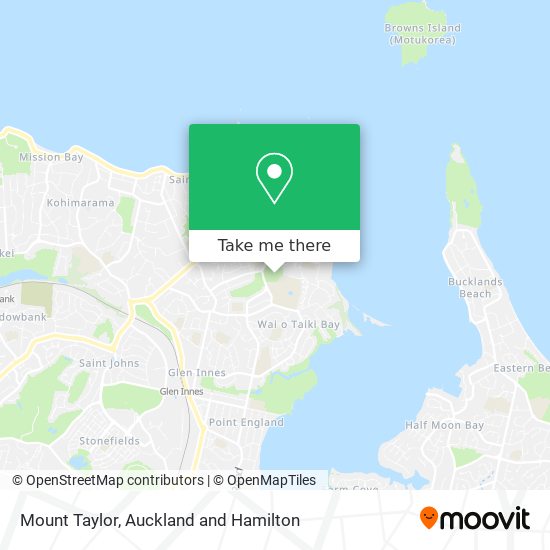 Mount Taylor map