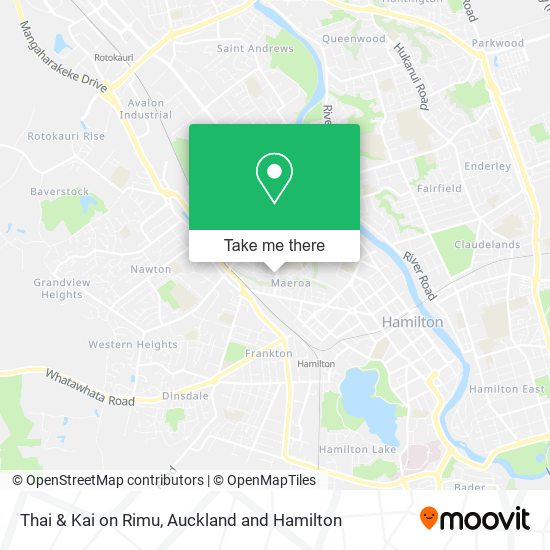Thai & Kai on Rimu map