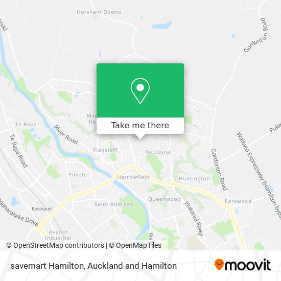 savemart Hamilton地图