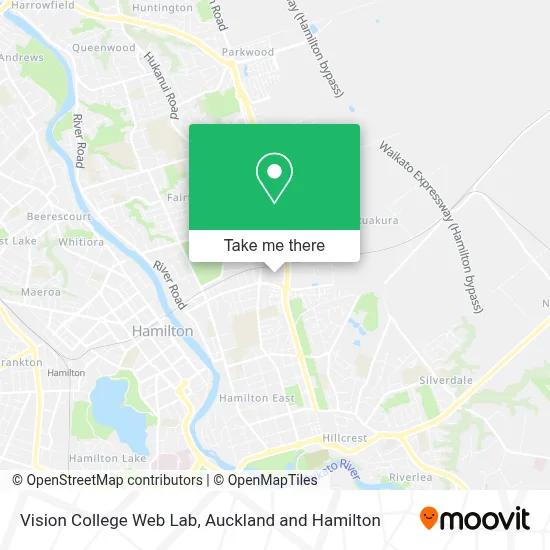 Vision College Web Lab map