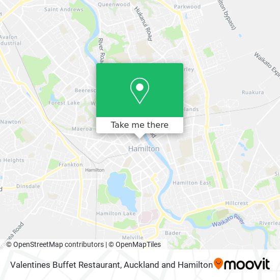 Valentines Buffet Restaurant地图
