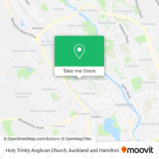 Holy Trinity Anglican Church map