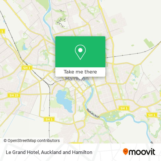 Le Grand Hotel map