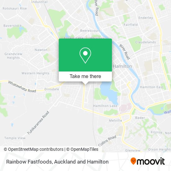 Rainbow Fastfoods map