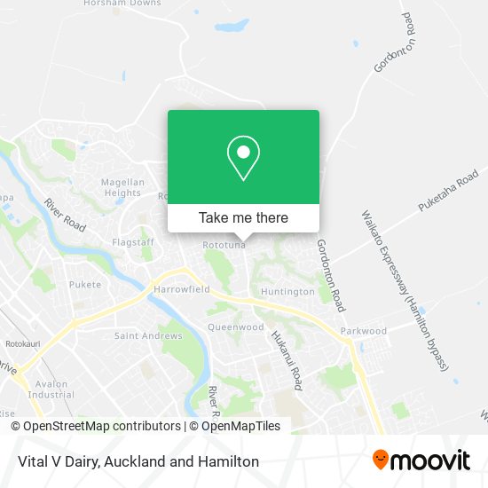 Vital V Dairy map