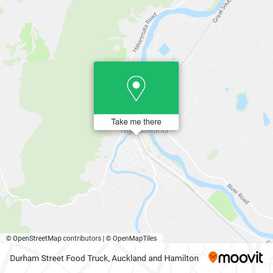 Durham Street Food Truck map