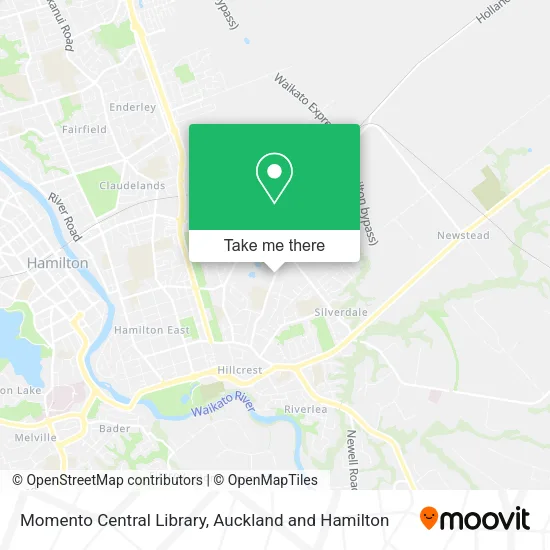 Momento Central Library map