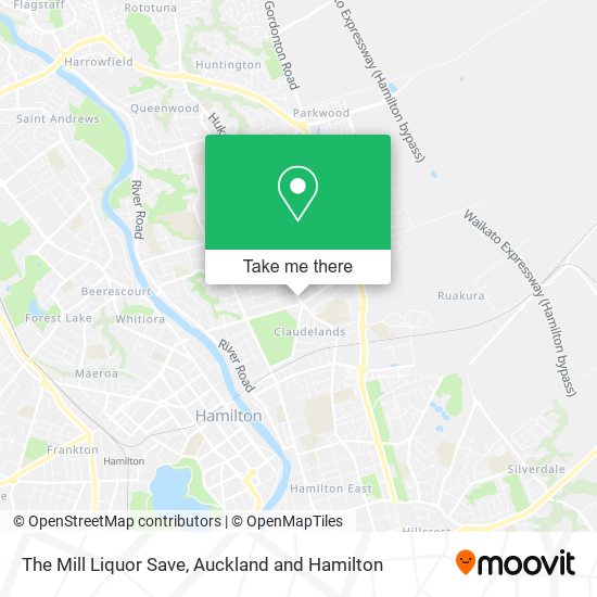 The Mill Liquor Save map