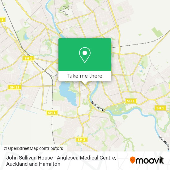 John Sullivan House - Anglesea Medical Centre map