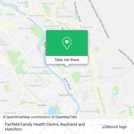 Fairfield Family Health Centre map