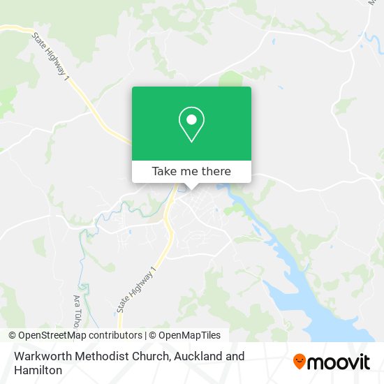 Warkworth Methodist Church map