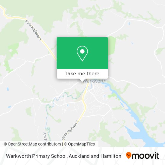 Warkworth Primary School map