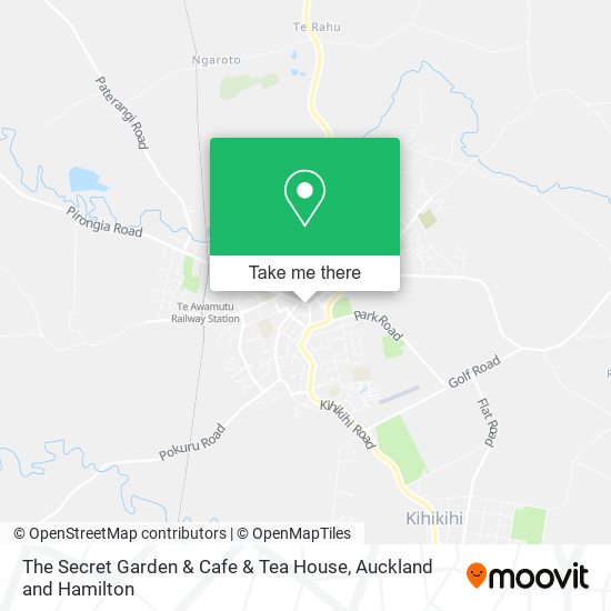The Secret Garden & Cafe & Tea House map
