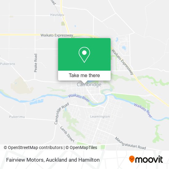 Fairview Motors map