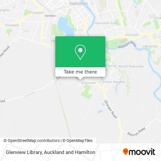 Glenview Library map