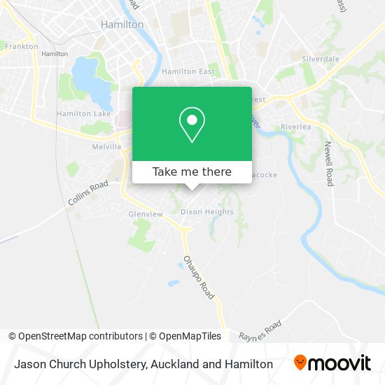 Jason Church Upholstery map