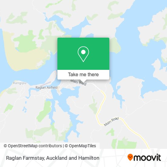 Raglan Farmstay map