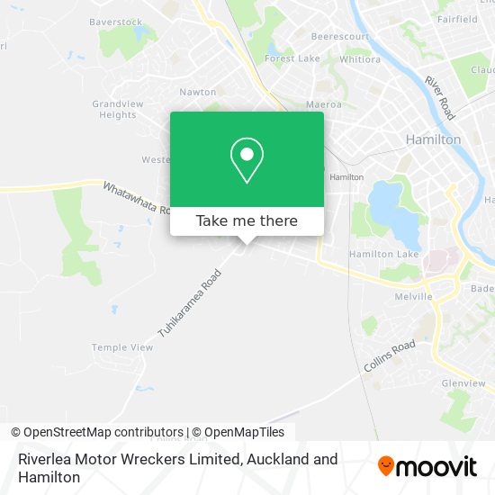 Riverlea Motor Wreckers Limited map