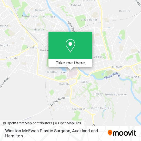 Winston McEwan Plastic Surgeon map