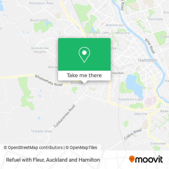 Refuel with Fleur map