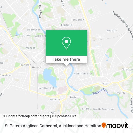 St Peters Anglican Cathedral map