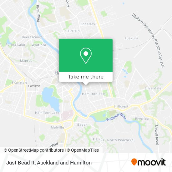 Just Bead It map
