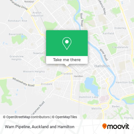 Wam Pipeline map