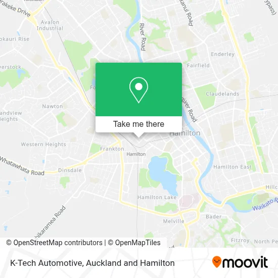 K-Tech Automotive map