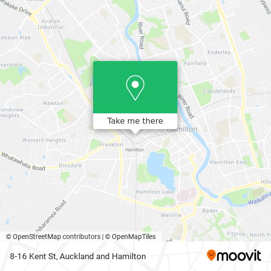 8-16 Kent St map