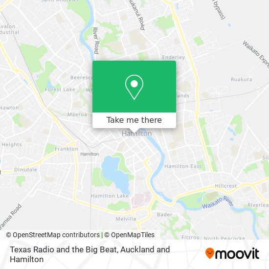 Texas Radio and the Big Beat map