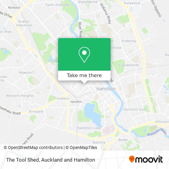 The Tool Shed map