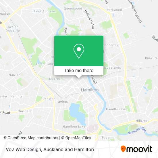Vo2 Web Design map