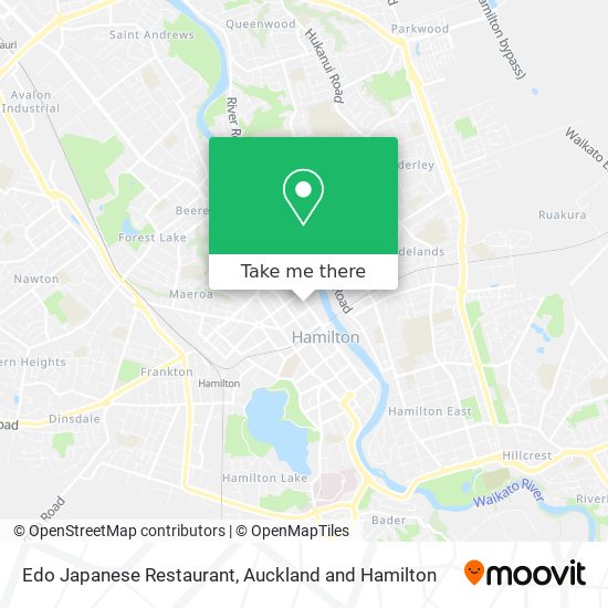 Edo Japanese Restaurant map