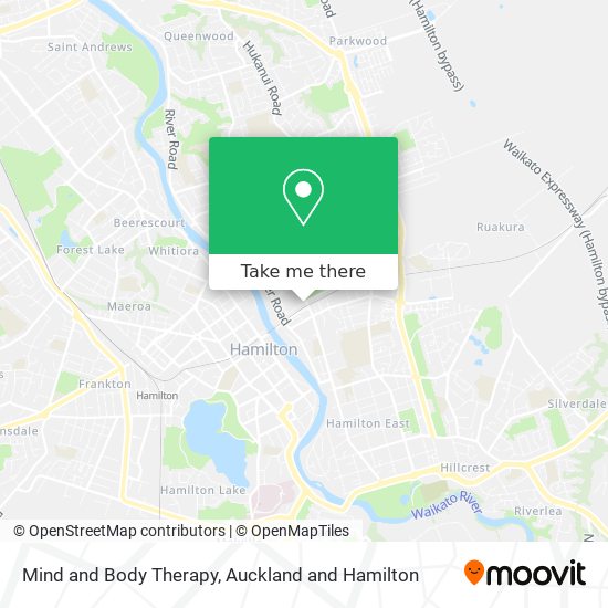 Mind and Body Therapy map