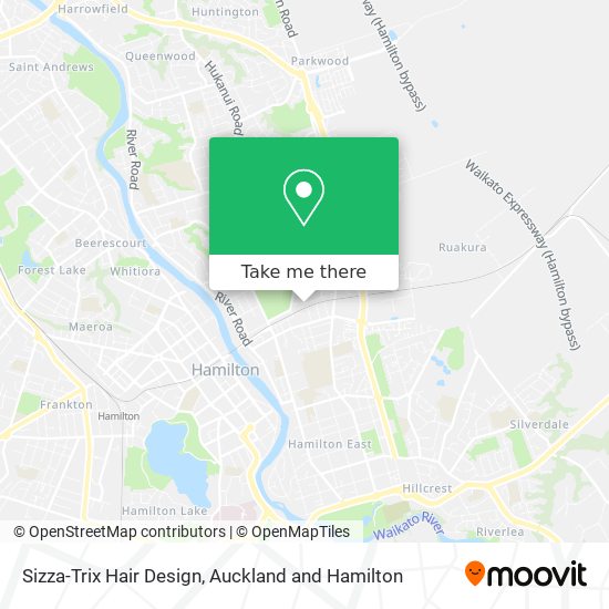 Sizza-Trix Hair Design map