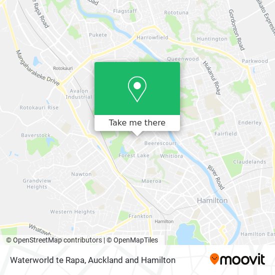 Waterworld te Rapa map