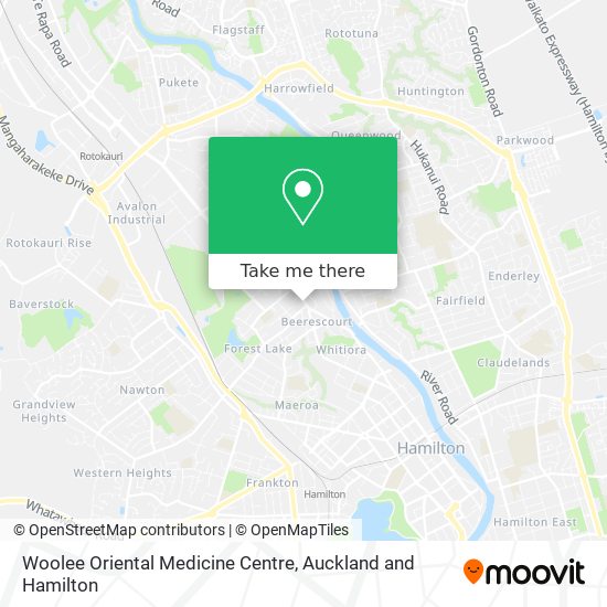 Woolee Oriental Medicine Centre map