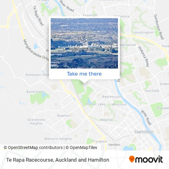 Te Rapa Racecourse map
