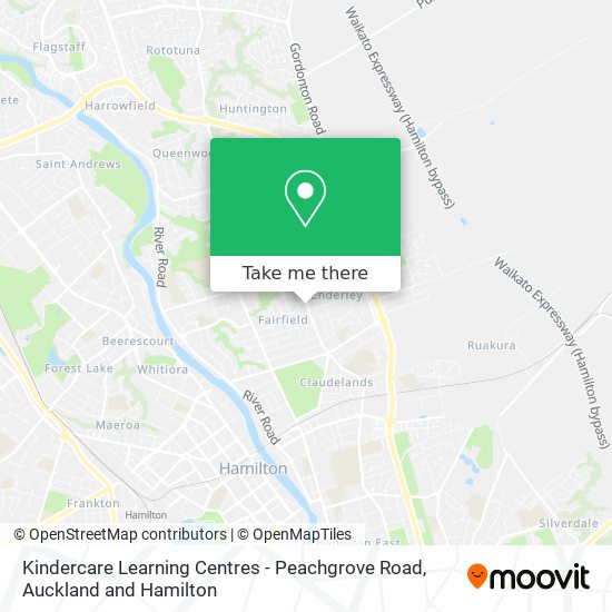 Kindercare Learning Centres - Peachgrove Road map