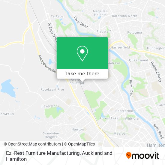 Ezi-Rest Furniture Manufacturing map